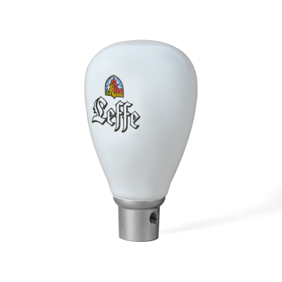 Рукоятка для крана Leffe шар., керамич., белая 9,5 см. в Челябинске